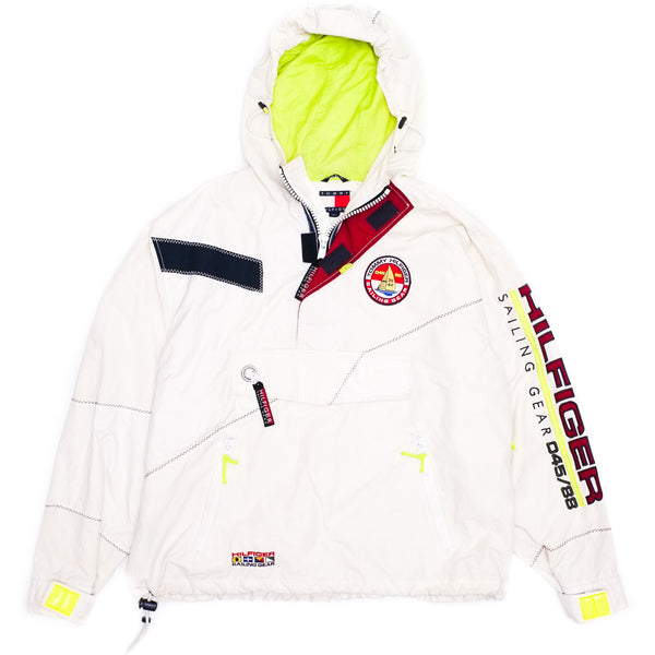 tommy hilfiger white anorak