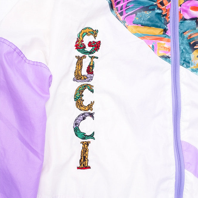 purple gucci tracksuit