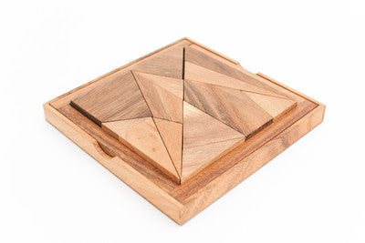 square wooden puzzle