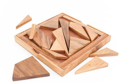 Archimedes Wooden Puzzle - Solve It 