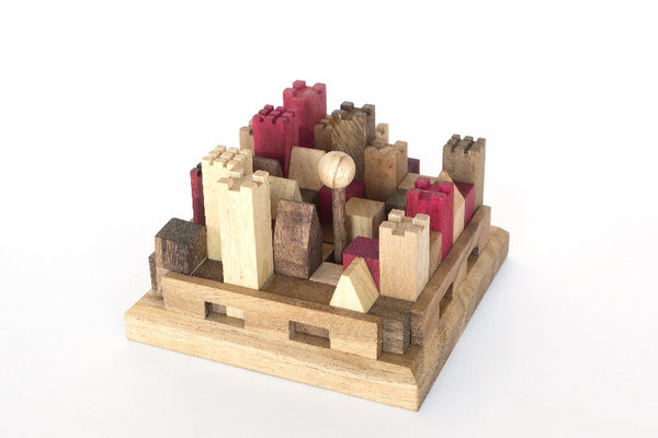 The Castle - Wooden Puzzle - Solve It! Think Out of the Box