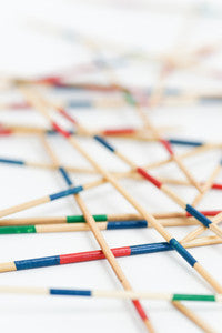 Mikado Pick Up Sticks - Wooden Game - Solve It! Think Out of the Box