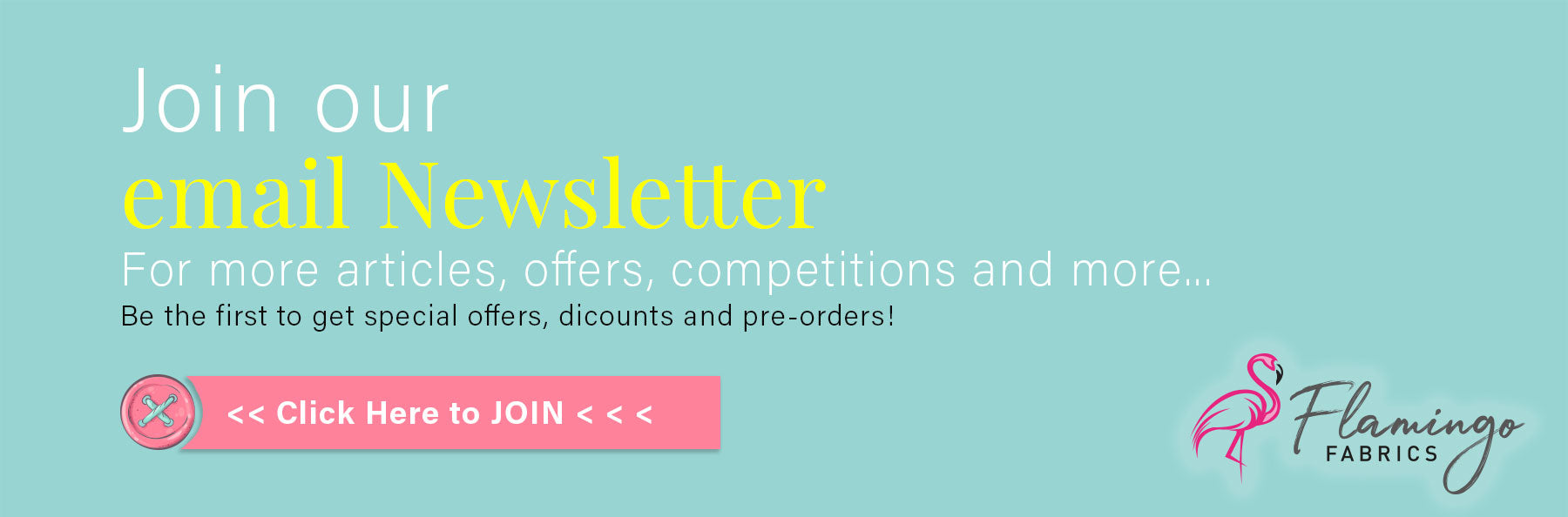 Join our Sewing Newsletter