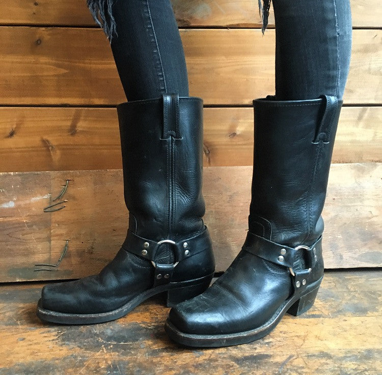 Vintage FRYE motorcycle boots – Born A 