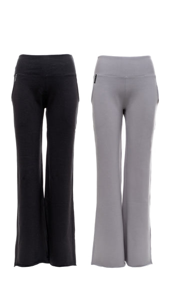 Eco Lounge Pants in black and grey