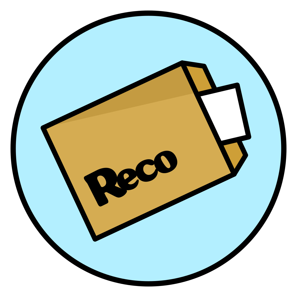 Reco laundry detergent strips