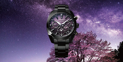 Japanese Enchantment - Yozakura Cherry Blossom Inspired Seiko Astron