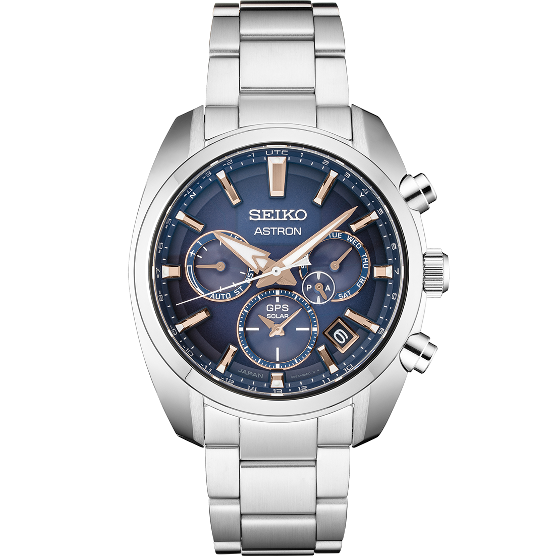 Seiko Astron SSH049J1 Blue Dial Stainless GPS – H & Jewellers