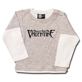Bullet For My Valentine Baby Long Sleeve T-Shirt - Grey