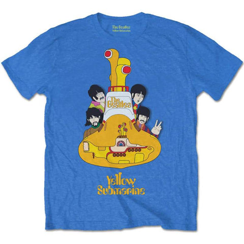 The Beatles Kids T-Shirt - Yellow Submarine Cartoon