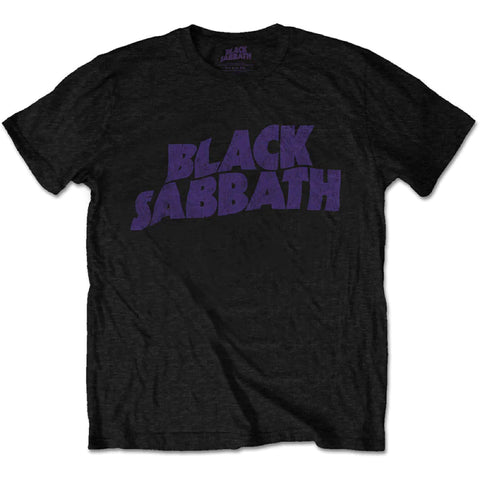 Black Sabbath Kids T-Shirt - Purple Black Sabbath Logo