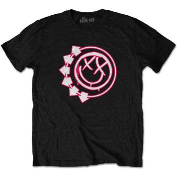 Blink 182 Kids Black T-Shirt - Blink 182 Six Arrow