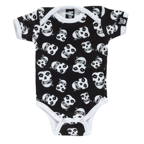 Misfits Babygrow - Mini Skulls