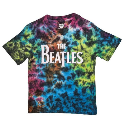 Beatles Kids T-Shirt - Multicolour Tie-Dye