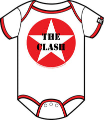 The Clash Babygrow - Logo