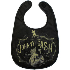 Johnny Cash Baby Bib