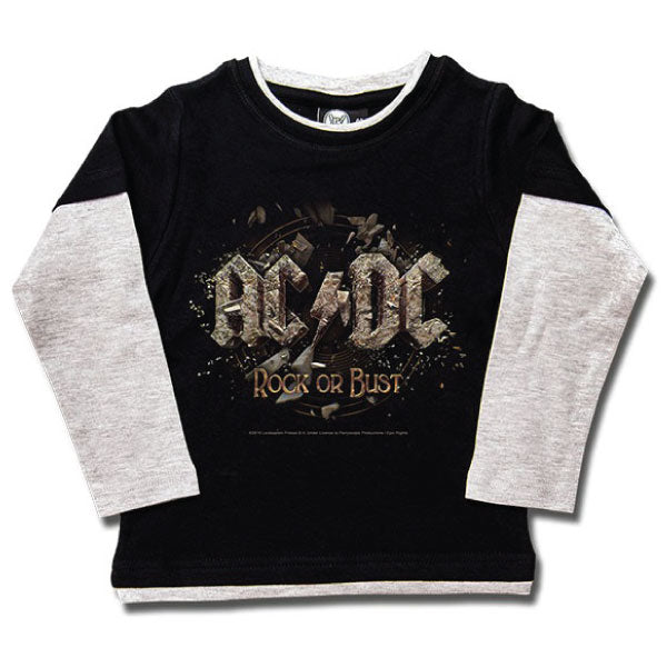 kids acdc t shirt