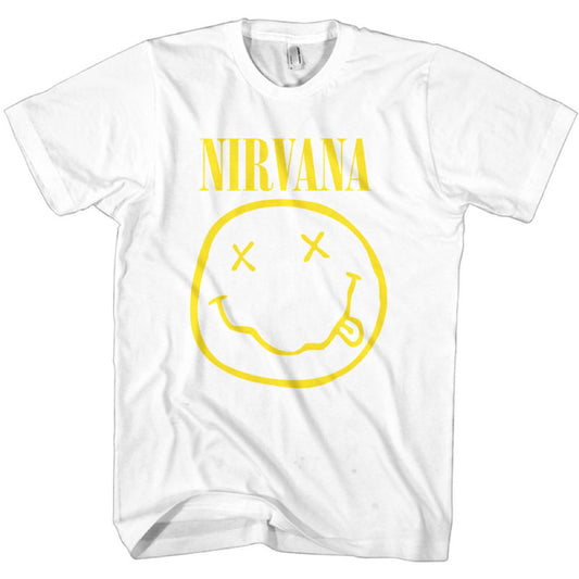 Nirvana Kids T-Shirt - Smiley Face - Orange – KidVicious.co.uk