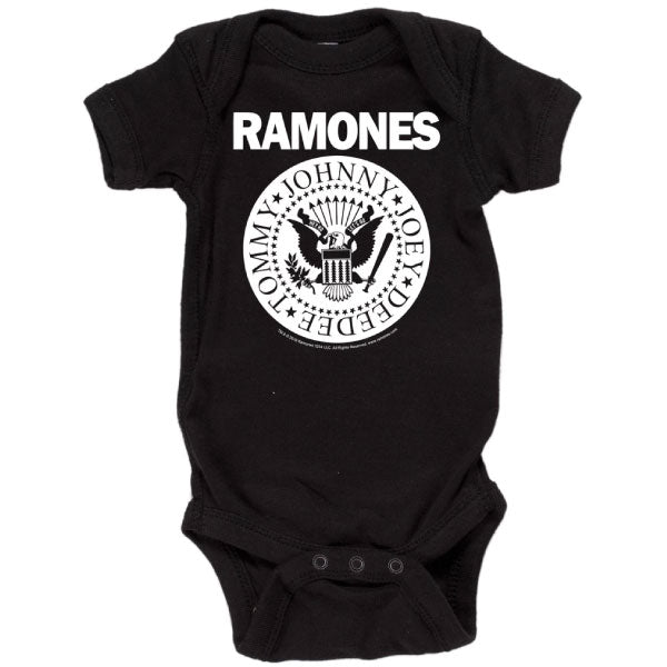 Ramones Punk Babygrow - Ramones Crest 