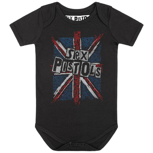 Sex Pistols Babygrow - Union Jack Logo