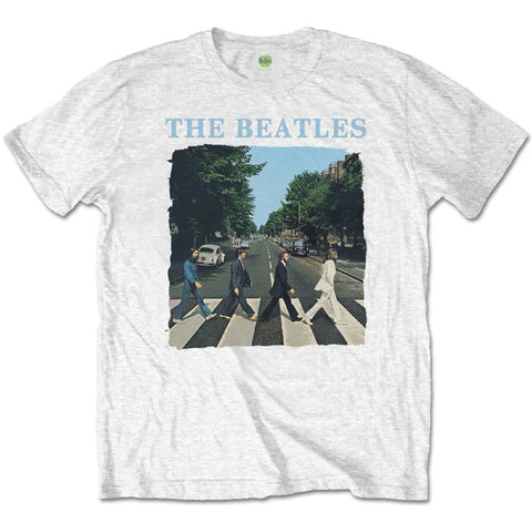 The Beatles Kids T-Shirt - Abbey Road Album Cover - White T-Shirt