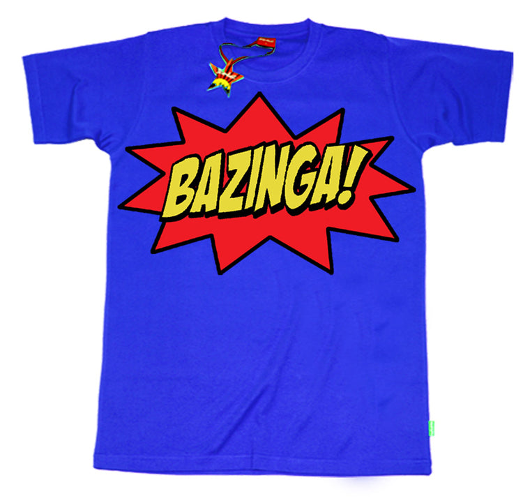 Bazinga Kids T-Shirt by Stardust – KidVicious.co.uk