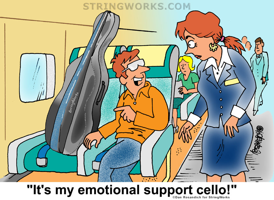 emotional support cello