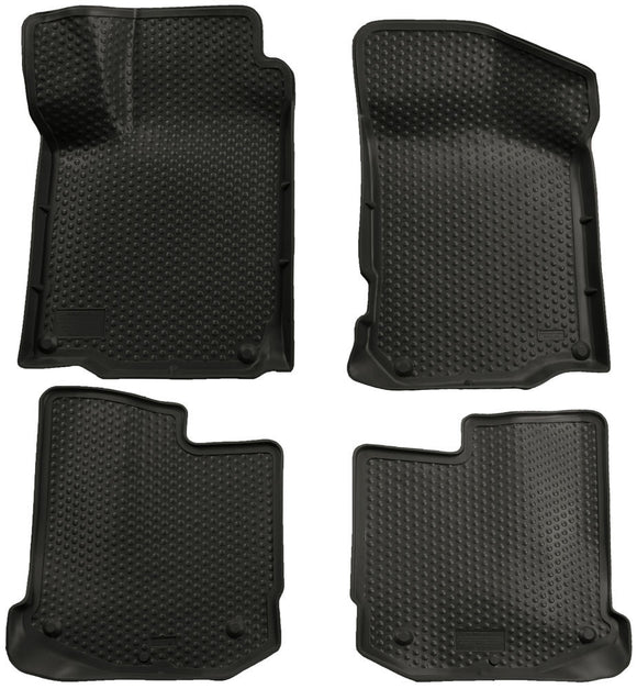 Husky Liners Classic Style Black Front & Back Seat Floor Mats - 2000-2 ...