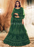 Green Designer Embroidery Wedding Lehenga Choli