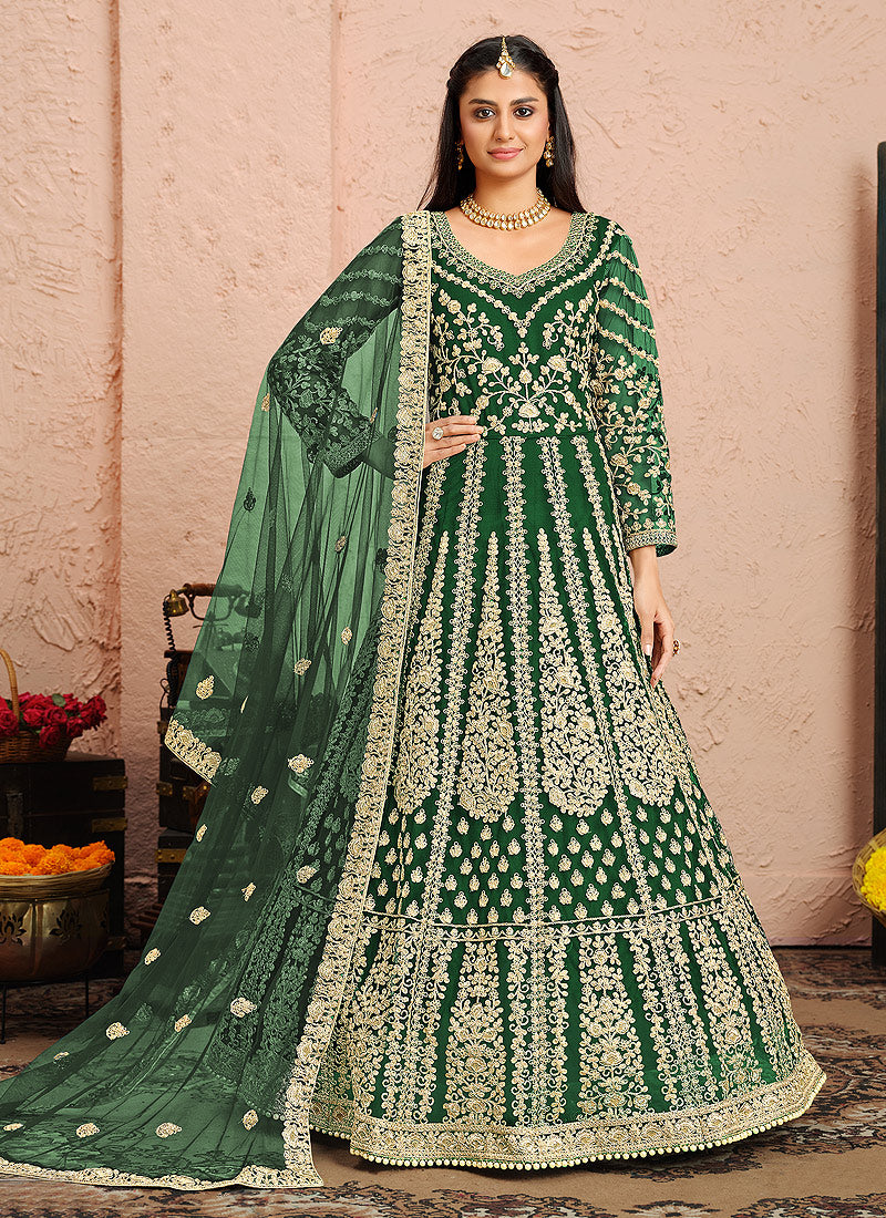Bollywood Dress - Saree, Lehenga Choli, Designer Gown, Salwar Kameez Suit -  Black Lover🖤🖤🖤 Te-1259 👉 LEHNGA DETAILS ⏹️Lehnga Febric : Heavy Net  ⏹️Lehnga Work : Thread Embroidery And Sequins ⏹️Inner :