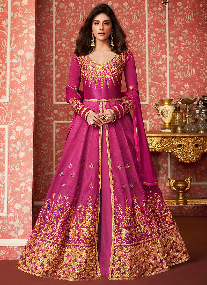 wedding anarkali lehenga