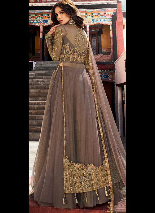 designer lehenga suit