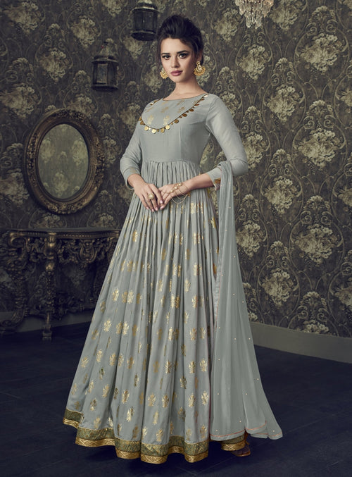 full flared anarkali suits