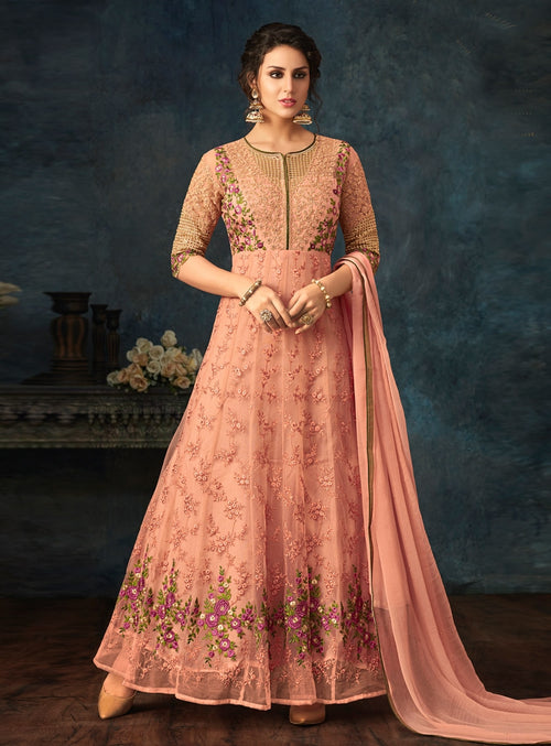 full flared anarkali suits