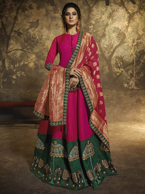 ethnic anarkali suits