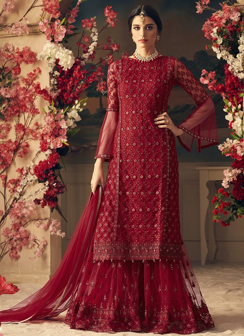 bridal sharara dress