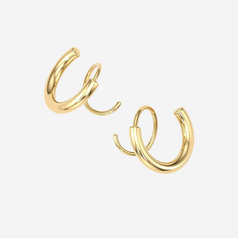 Se Spiral Piercing Øreringe 18K Guldbelagt hos Callisto Jewellery