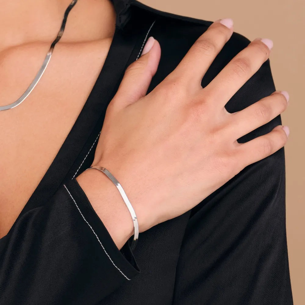 Billede af Slange Choker + Armbånd Gavesæt