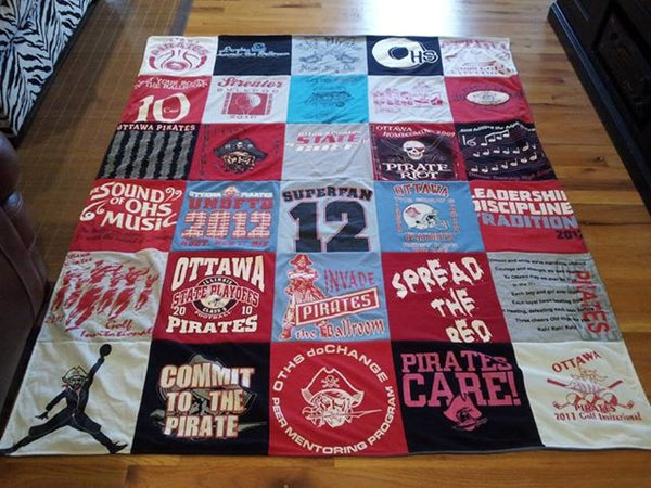 Pirate Pride | Project Repat T Shirt Quilts