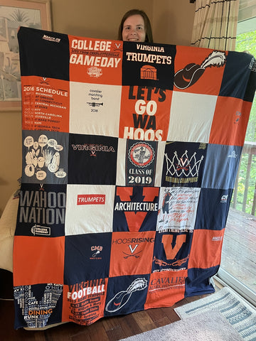 virginia t shirt quilt