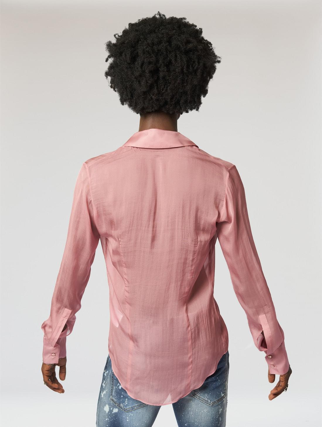 CHANTAL SILK SHIRT IN PINK - Man