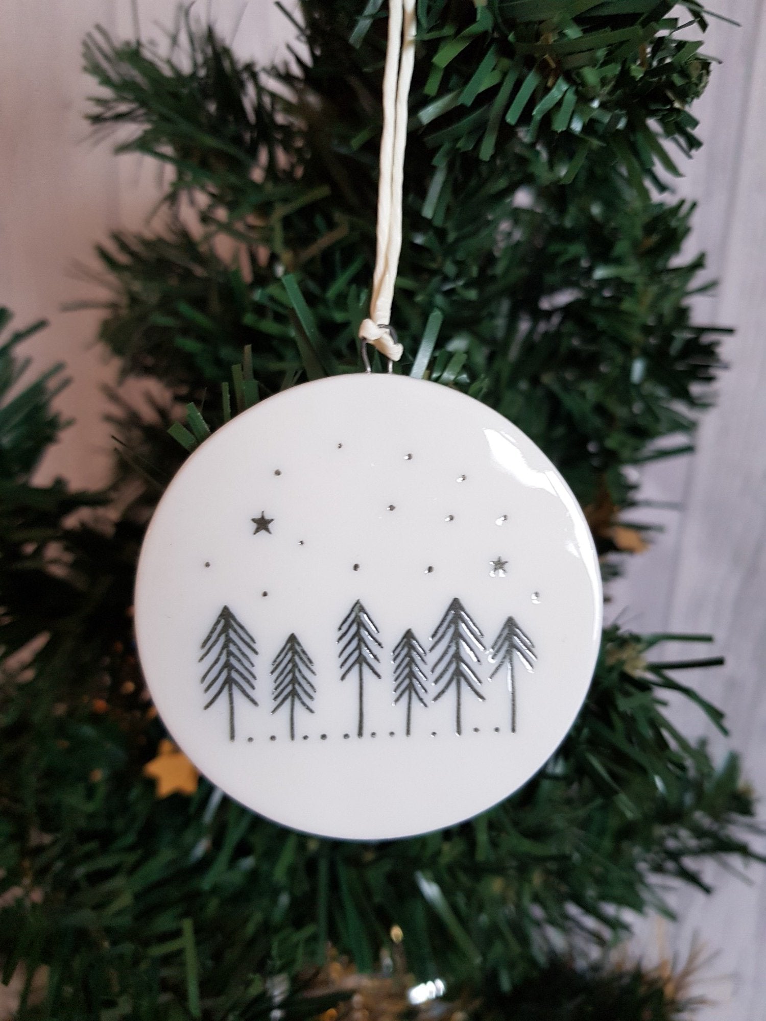 Double Sided Decorations- Merry Christmas Cabin – Catsi Creative