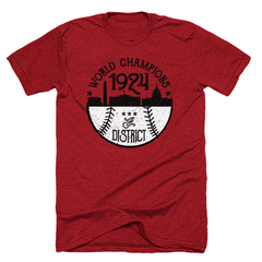 Washington DC nationals 1924 shirt