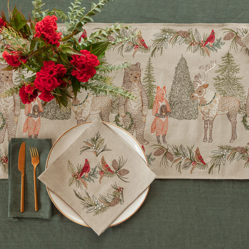 Christmas Table Linens | Coral & Tusk