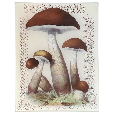 Mushroom with Lace tray