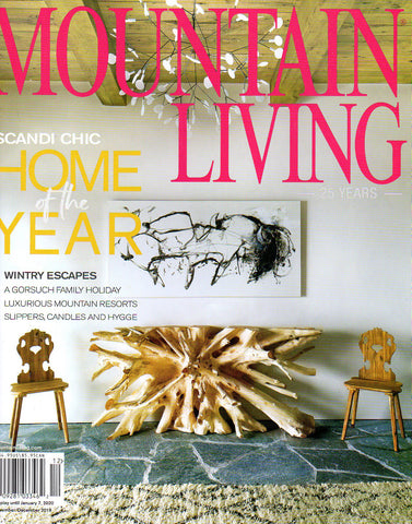 Mountain Living magazine Home of the Year 2019