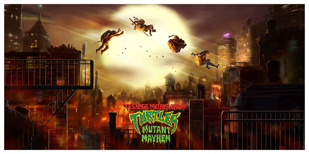 TMNT: Mutant Mayhem by Mark Chilcott & THE WARRIORS by Andrew Rowland - On Sale INFO!
