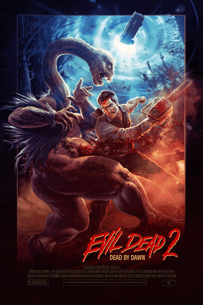 EVIL DEAD 2 by Jack Gregory & THE EVIL DEAD by Adam Perocchi - On Sale INFO!