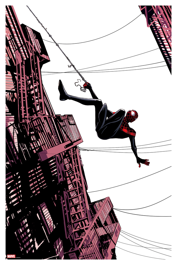 MILES MORALES: THE SPIDER-MAN  LIMITED EDITION GICLEE ON