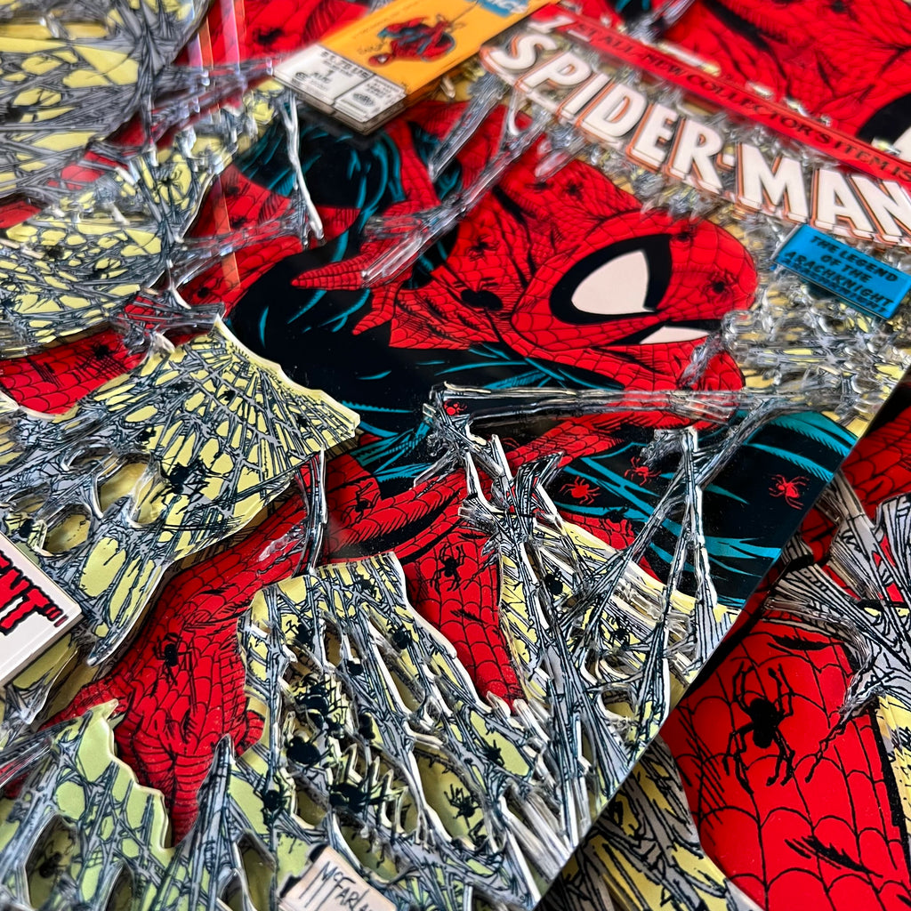 SPIDER-MAN #1 Multi-Layer Acrylic Panel by Todd McFarlane - On Sale INFO!